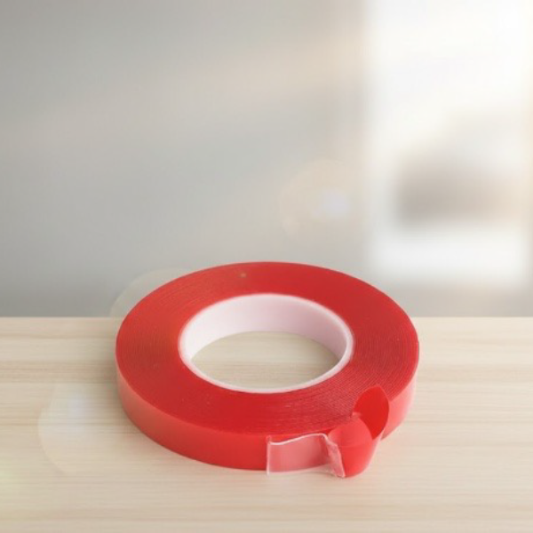 Kırmızı Taşıyıcılı Silikonlu Çift Taraflı Bant